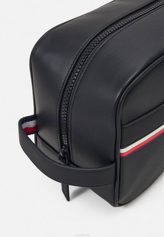 תיק כביסה פסים לשני המינים NX203935 שָׁחוֹר Tommy Hilfiger
