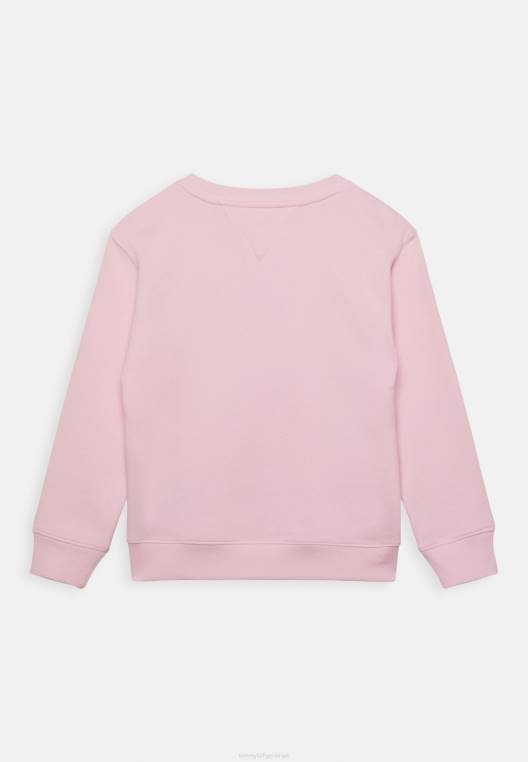 סווטשירט של חליפת צוות לשני המינים NX203948 ורוד רומנטי Tommy Hilfiger