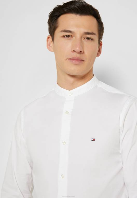 חולצת חולצה דקיקה NX203955 לבן Tommy Hilfiger