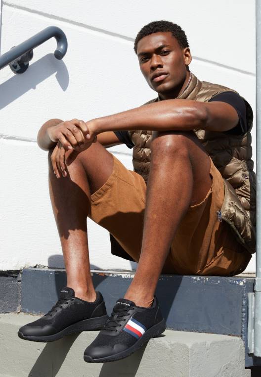 מאמני ריצה קלים NX204000 שָׁחוֹר Tommy Hilfiger