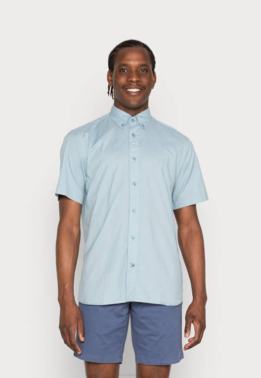 חולצת פופלין רכה טבעית NX204012 כחול גבוה Tommy Hilfiger