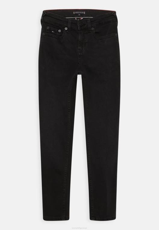 ג'ינס בגזרה דקיקה של סקנטון NX204024 Pitchblackwrepell Tommy Hilfiger