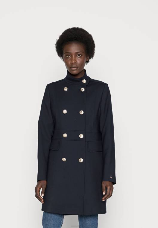 מעיל תערובת משפך קלאסי NX204098 שמיים מדבריים Tommy Hilfiger