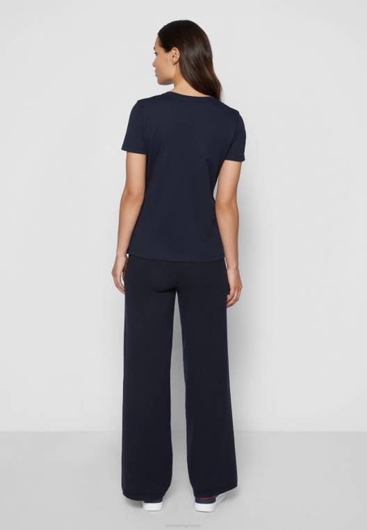 חולצת טריקו בהדפס מורשת NX204099 ימי Tommy Hilfiger