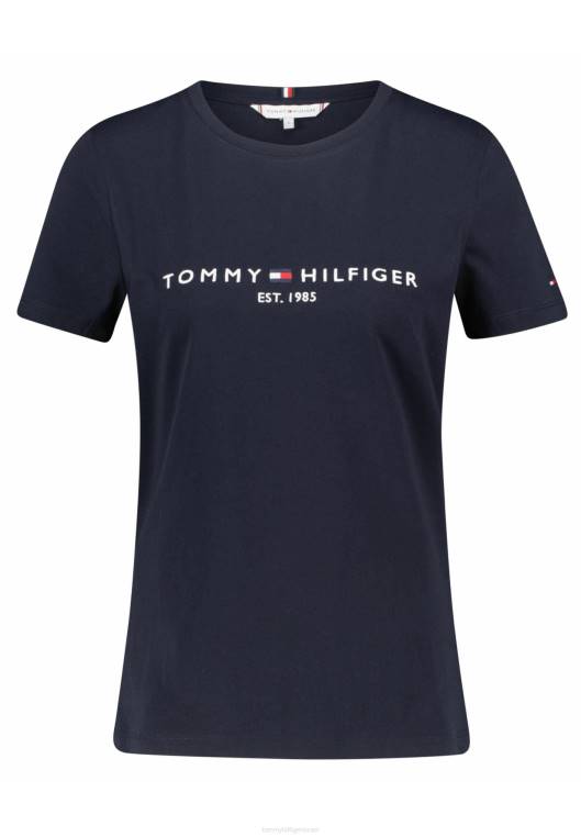 חולצת טריקו בהדפס מורשת NX204099 ימי Tommy Hilfiger