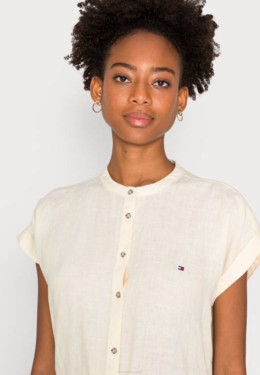 שמלת יום שמלת חולצת מידי NX204110 טוויסט לימון Tommy Hilfiger