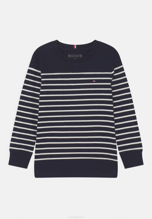 טי פס עם שרוולים ארוכים שמיים מדבריים עליון NX204115 שמיים מדבריים Tommy Hilfiger