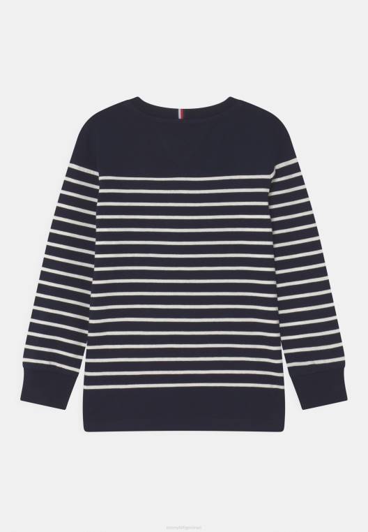 טי פס עם שרוולים ארוכים שמיים מדבריים עליון NX204115 שמיים מדבריים Tommy Hilfiger