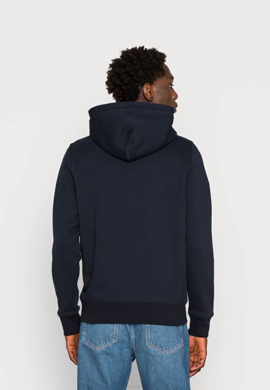 סווטשירט קפוצ'ון מבנה דגל NX204116 שמיים מדבריים Tommy Hilfiger