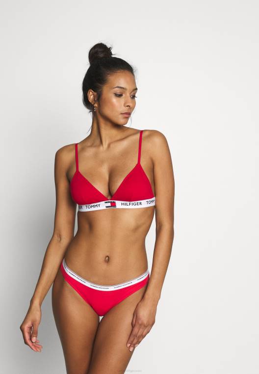 חזיית משולש חזייה מרופדת NX204177 אדום טנגו Tommy Hilfiger