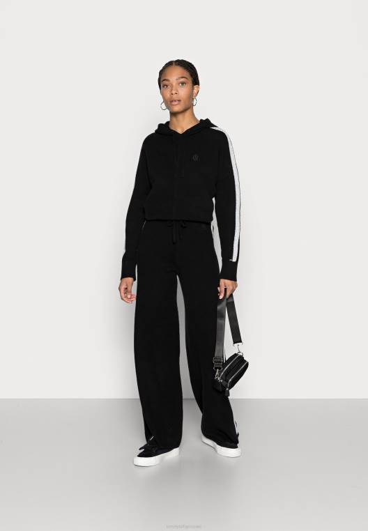 תחתונים של חליפת אימונית עם רגליים רחבות NX204184 שָׁחוֹר Tommy Hilfiger