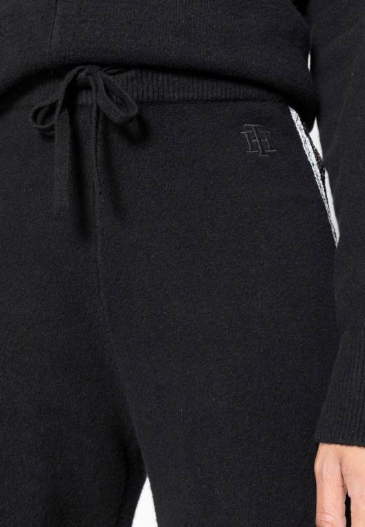 תחתונים של חליפת אימונית עם רגליים רחבות NX204184 שָׁחוֹר Tommy Hilfiger