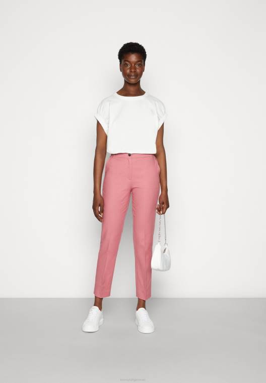 מכנסי צ'ינס דק היילי NX204188 ורוד אנגלי Tommy Hilfiger