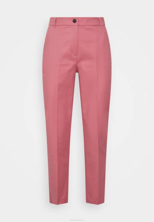 מכנסי צ'ינס דק היילי NX204188 ורוד אנגלי Tommy Hilfiger