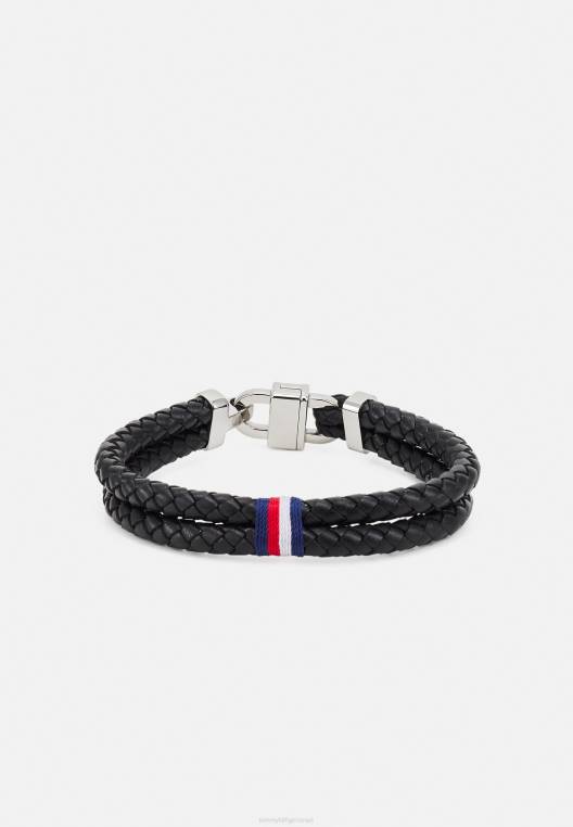 צמיד NX204241 בצבע שחור/כסף Tommy Hilfiger