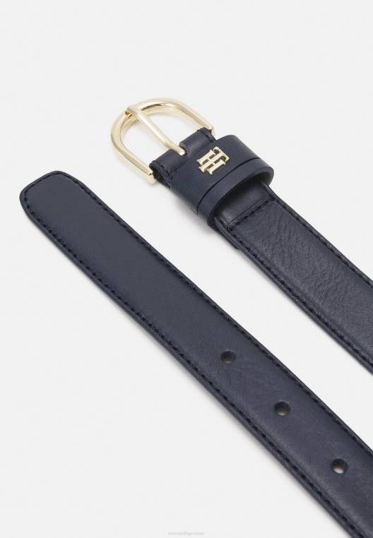 עסקי חגורות חגורת פצצה נצחיים NX204251 שמיים מדבריים Tommy Hilfiger