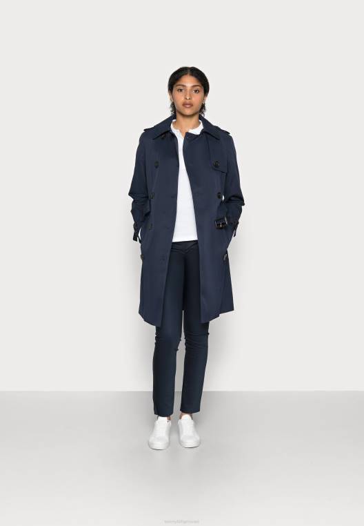 חולצת פולו דקה עם שרוולים ארוכים NX204261 לבן קלאסי Tommy Hilfiger