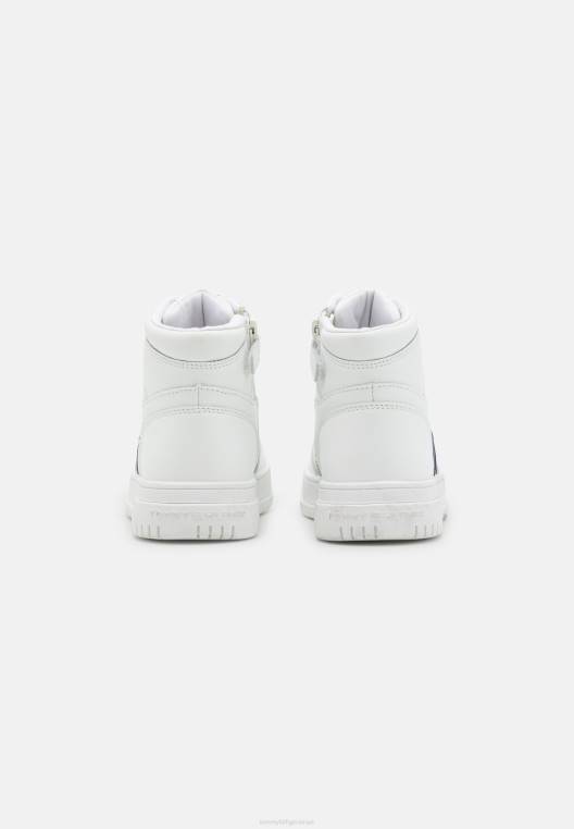 מאמנים גבוהים NX204273 לבן Tommy Hilfiger