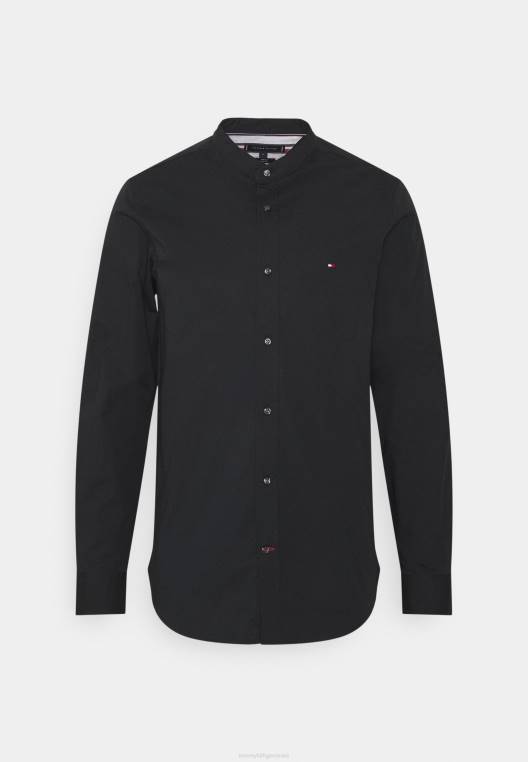 חולצת חולצה דקיקה NX204274 שָׁחוֹר Tommy Hilfiger