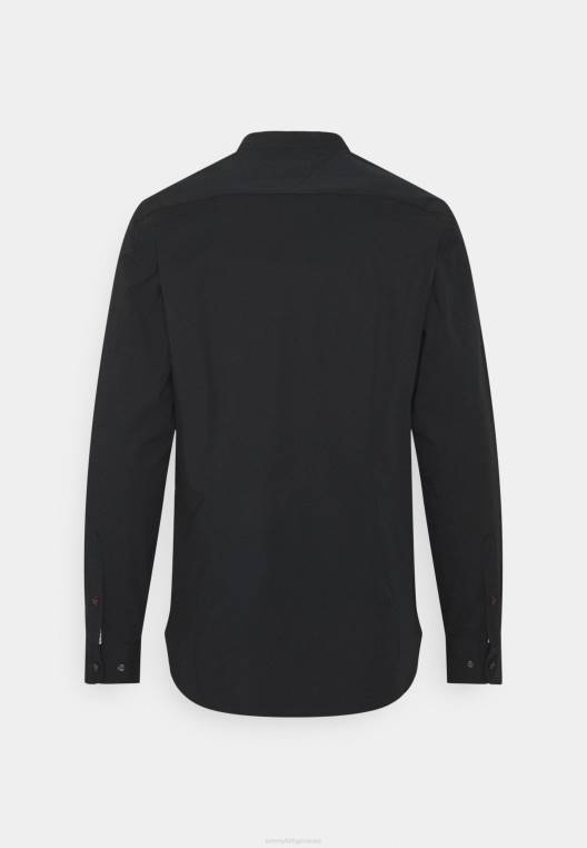 חולצת חולצה דקיקה NX204274 שָׁחוֹר Tommy Hilfiger