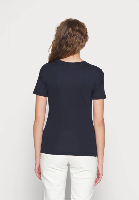 חולצת טריקו בסיסית חדשה ונעימה NX204288 שמיים מדבריים Tommy Hilfiger