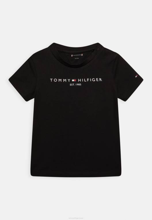 טי שירט בסיסית חיונית NX204293 שָׁחוֹר Tommy Hilfiger