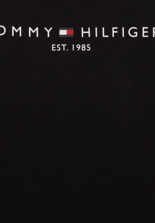 טי שירט בסיסית חיונית NX204293 שָׁחוֹר Tommy Hilfiger