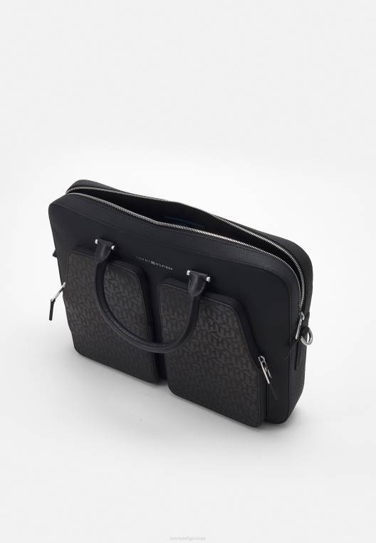 תיק מחשב לעסקים תיק למחשב נייד NX204302 שָׁחוֹר Tommy Hilfiger