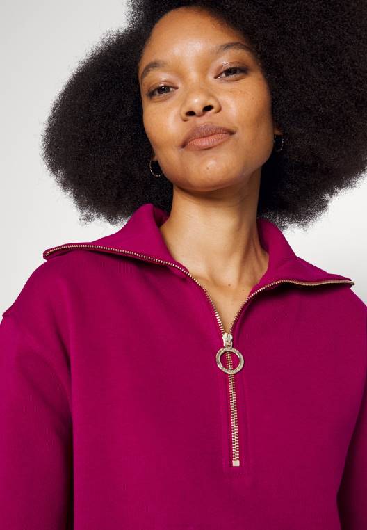 סווטשירט נעים רגוע NX204304 יין איטלקי Tommy Hilfiger