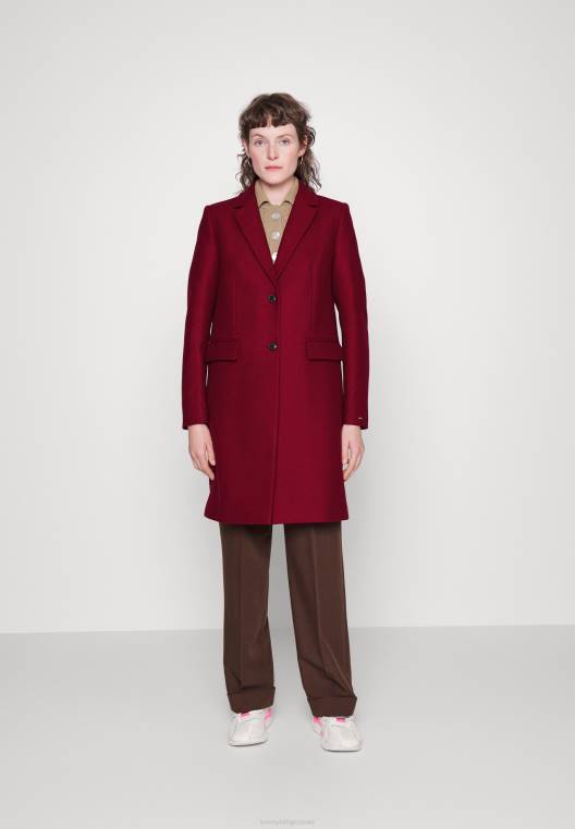 מעיל קלאסי מעיל קלאסי NX204310 סוֹמֶק Tommy Hilfiger