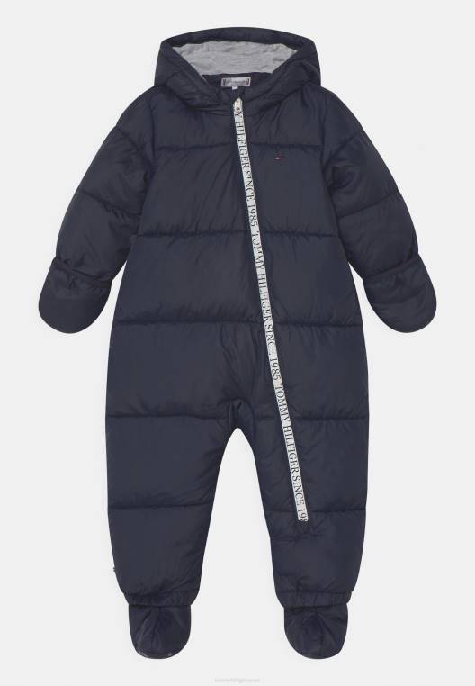 חליפת שלג חליפת סקי ממותגת לתינוק NX204331 שמיים מדבריים Tommy Hilfiger