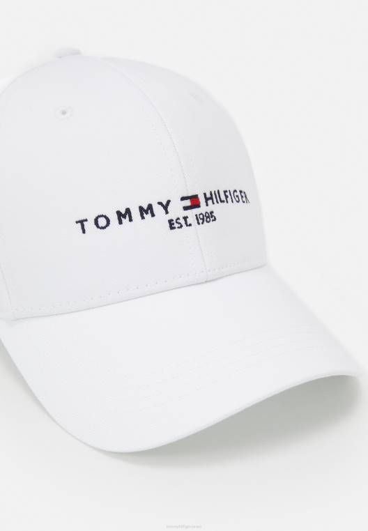 כובע יוניסקס הקים NX204341 אופטי לבן Tommy Hilfiger