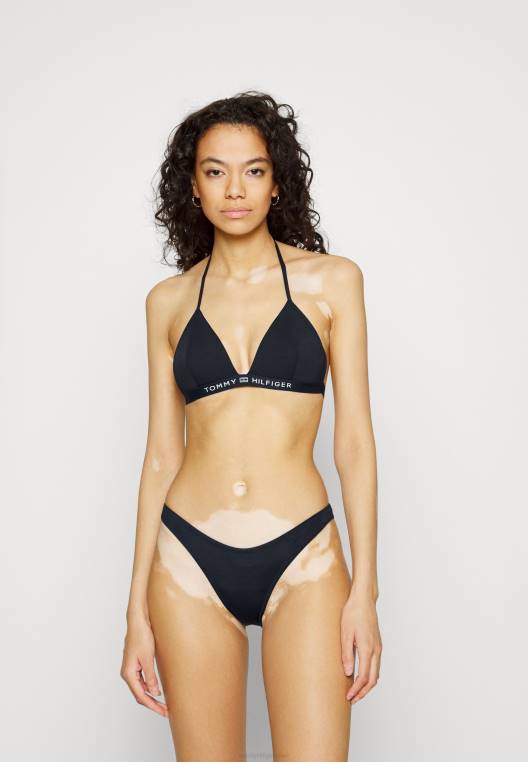 תחתוני ביקיני חצופים עם רגל גבוהה NX204346 שמיים מדבריים Tommy Hilfiger