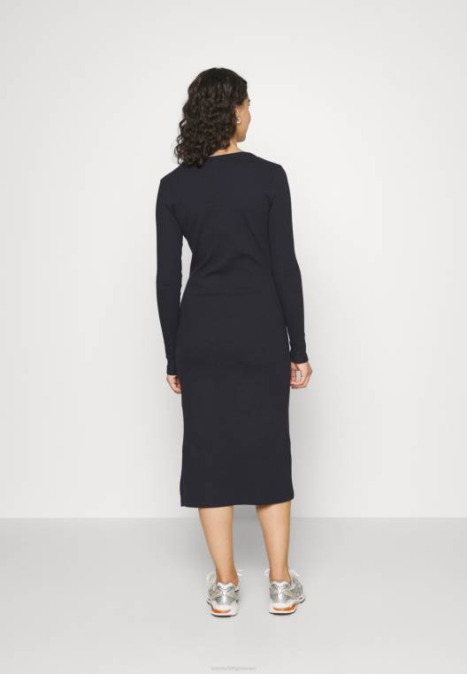 שמלת יום שמלת מידי NX204366 שמיים מדבריים Tommy Hilfiger