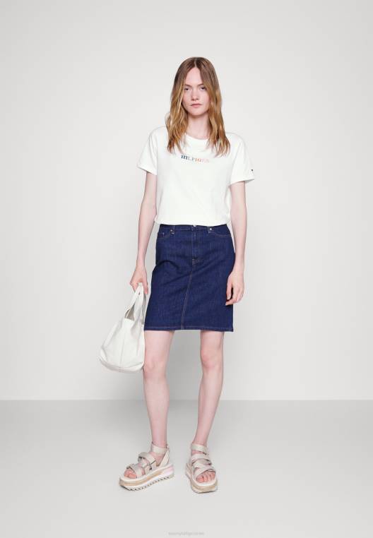 חלק עליון NX204374 לבן Tommy Hilfiger