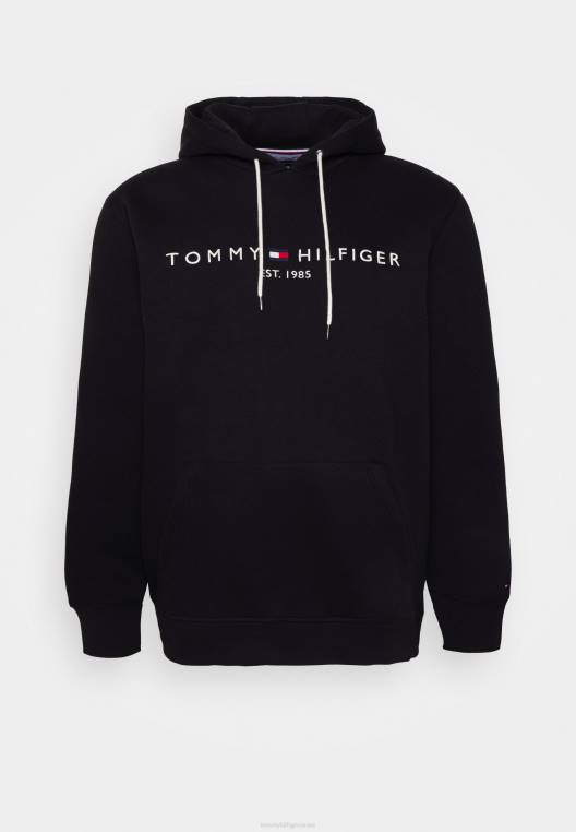 קפוצ'ון לוגו NX204388 שָׁחוֹר Tommy Hilfiger