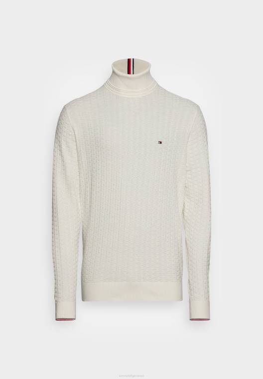 מגשר צוואר רול מבנה מוגזם NX204403 שֶׁנהָב Tommy Hilfiger