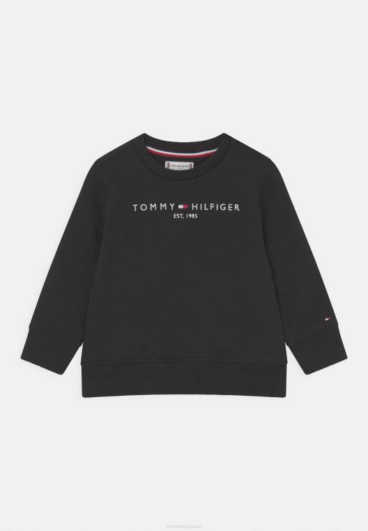 סווטשירט חיוני לשני המינים NX204417 שָׁחוֹר Tommy Hilfiger