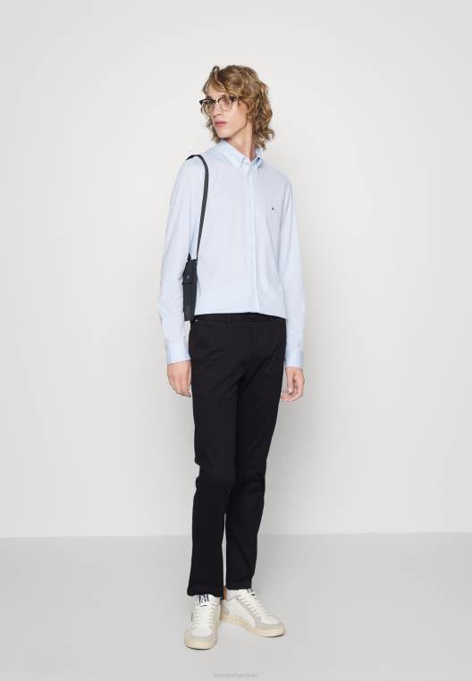 צ'ינוס בליקר NX204424 שָׁחוֹר Tommy Hilfiger