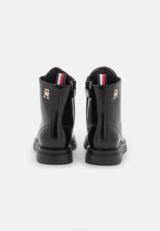 מגפונים עם שרוכים NX204441 שָׁחוֹר Tommy Hilfiger