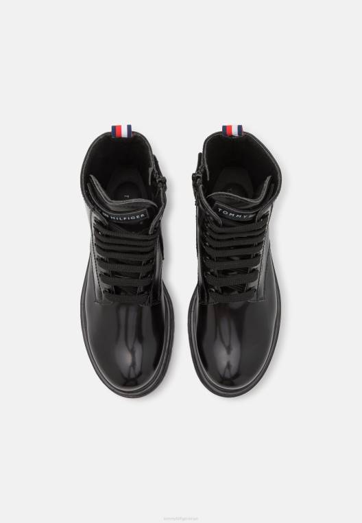 מגפונים עם שרוכים NX204441 שָׁחוֹר Tommy Hilfiger