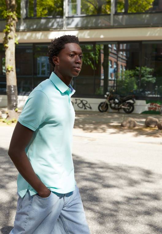 חולצת פולו רגילה NX204469 ירקן כפור Tommy Hilfiger