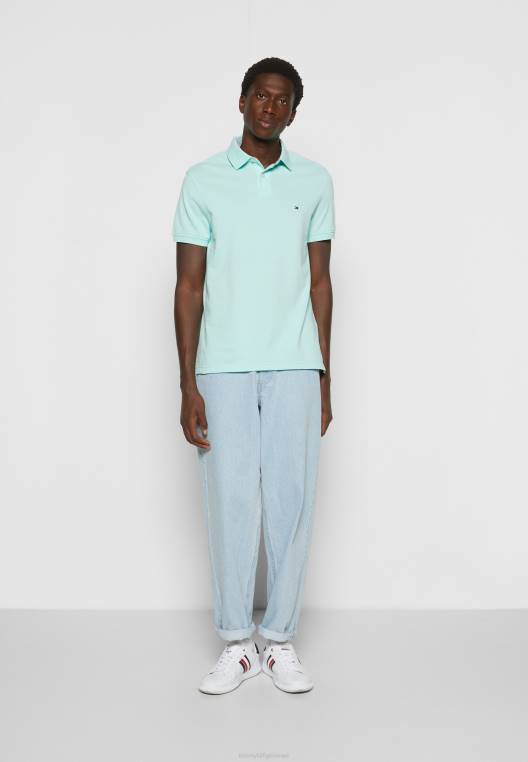 חולצת פולו רגילה NX204469 ירקן כפור Tommy Hilfiger