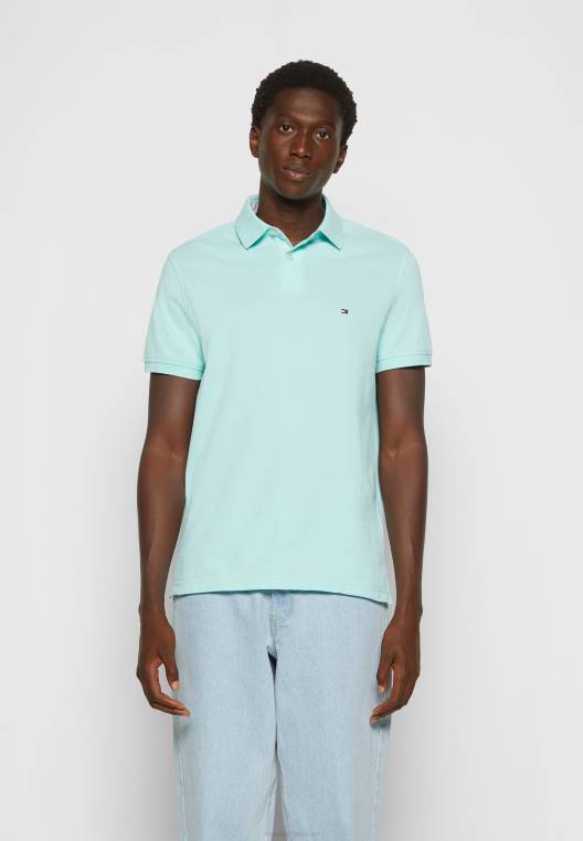 חולצת פולו רגילה NX204469 ירקן כפור Tommy Hilfiger
