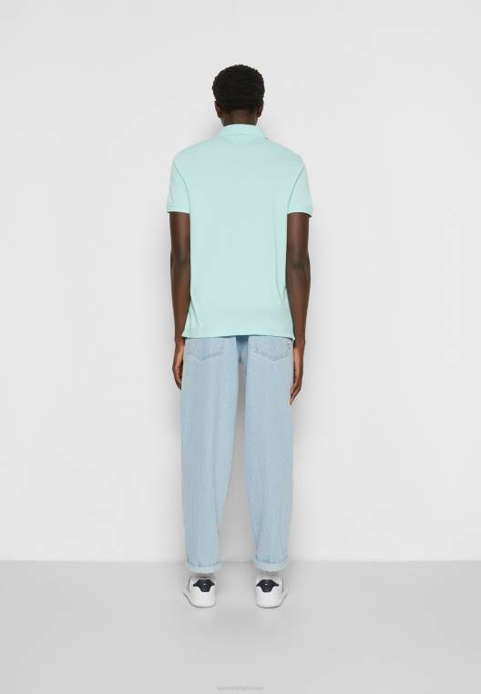 חולצת פולו רגילה NX204469 ירקן כפור Tommy Hilfiger