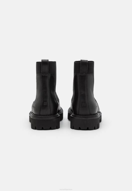 מגפוני קרסול קלאסיים שמנמנים קז'ואל פרימיום NX204475 שָׁחוֹר Tommy Hilfiger