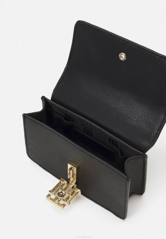 מתאר מיני קרוסאובר על פני תיק הגוף NX204507 שָׁחוֹר Tommy Hilfiger