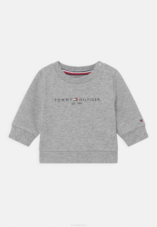 סווטשירט יוניסקס חיוני לתינוק NX204513 אפור Tommy Hilfiger