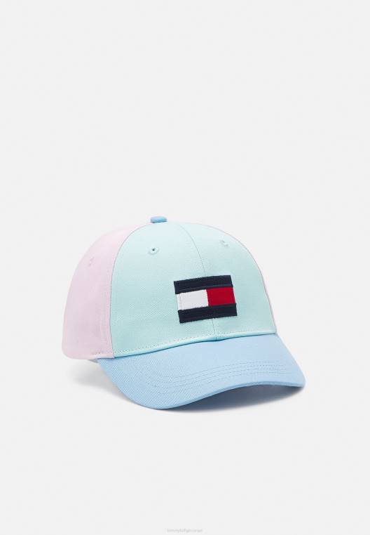 כובע לשני המינים בדגל גדול NX204516 אקווה חוף Tommy Hilfiger