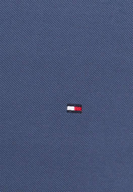 חולצת פולו דקה עם קצה NX204519 אינדיגו דהוי Tommy Hilfiger